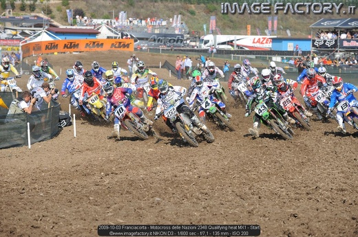 2009-10-03 Franciacorta - Motocross delle Nazioni 2348 Qualifying heat MX1 - Start